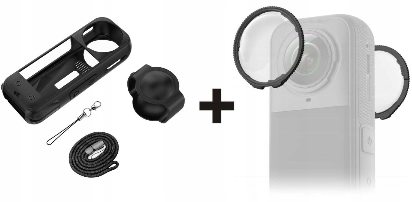 Originální ochranné sklo na čočky Insta360 X5 Tvrzené Sklo pouzdro