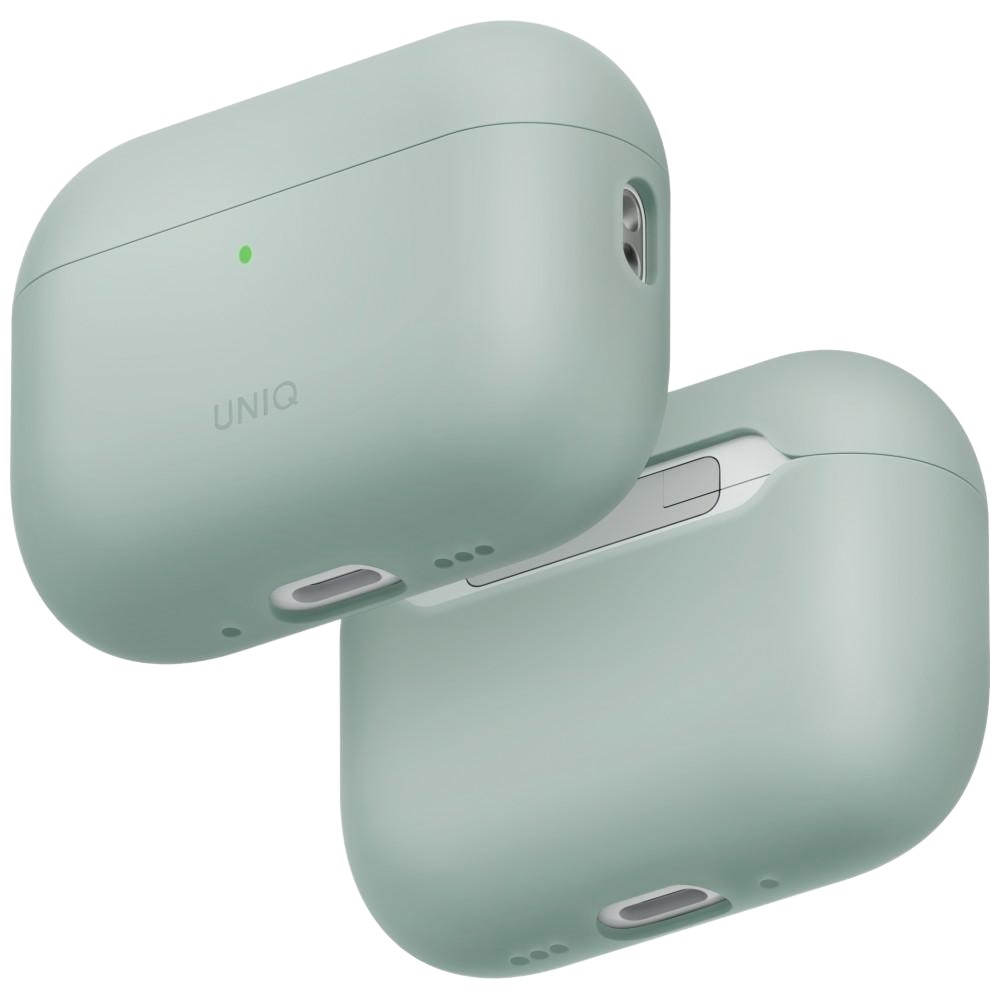 Etui Uniq Lino Silicone na AirPods Pro 3 zielone Uniq