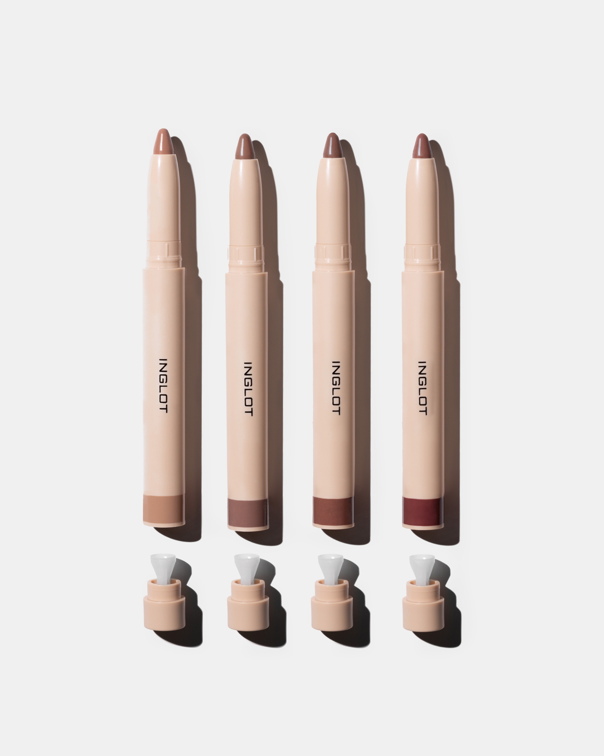 Ołówek do ust Velvet Define LIGHT NUDE 67 INGLOT Kolor brązowy