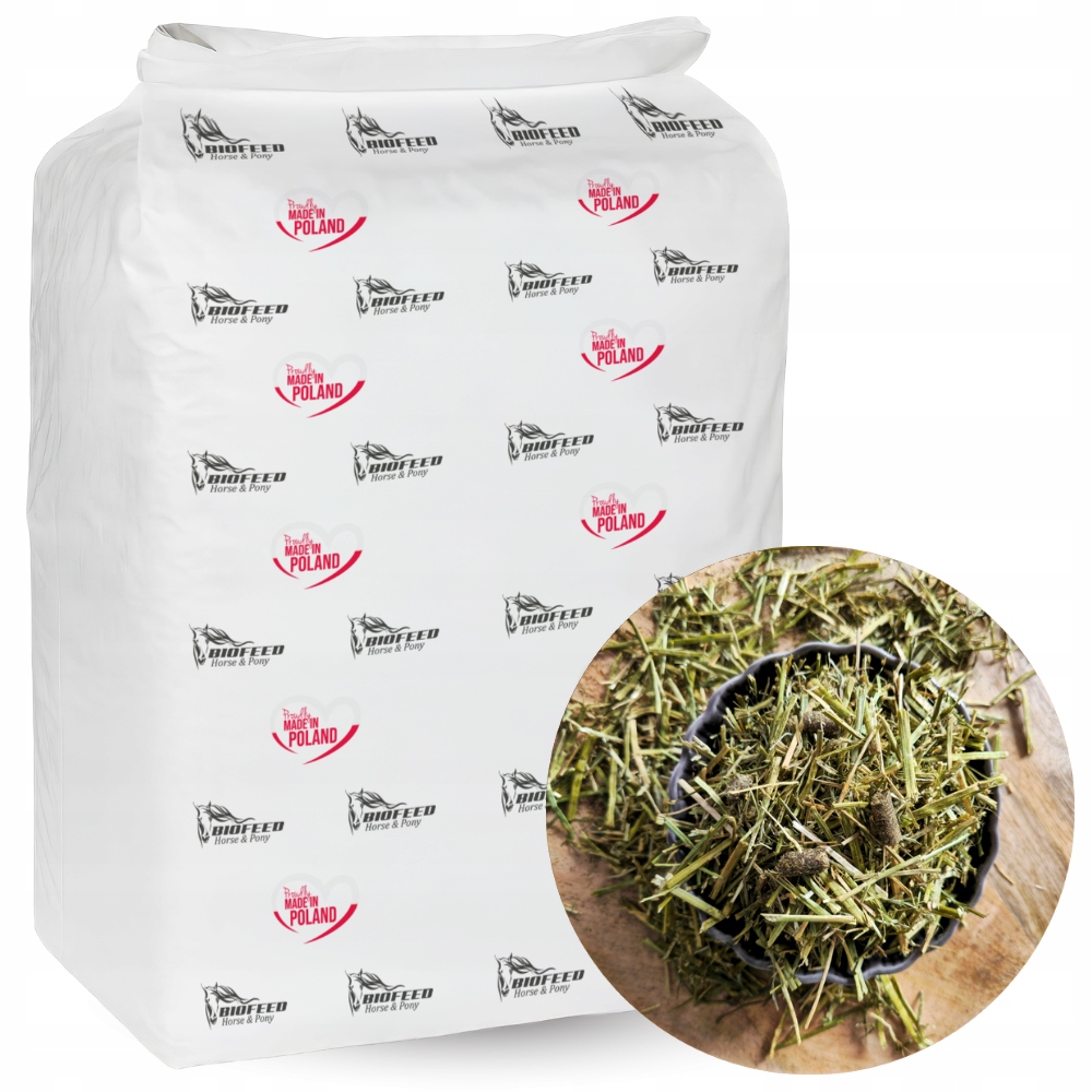 Alfalfa Orginal 20kg Biofeed Horse & Pony sieczka z lucerny