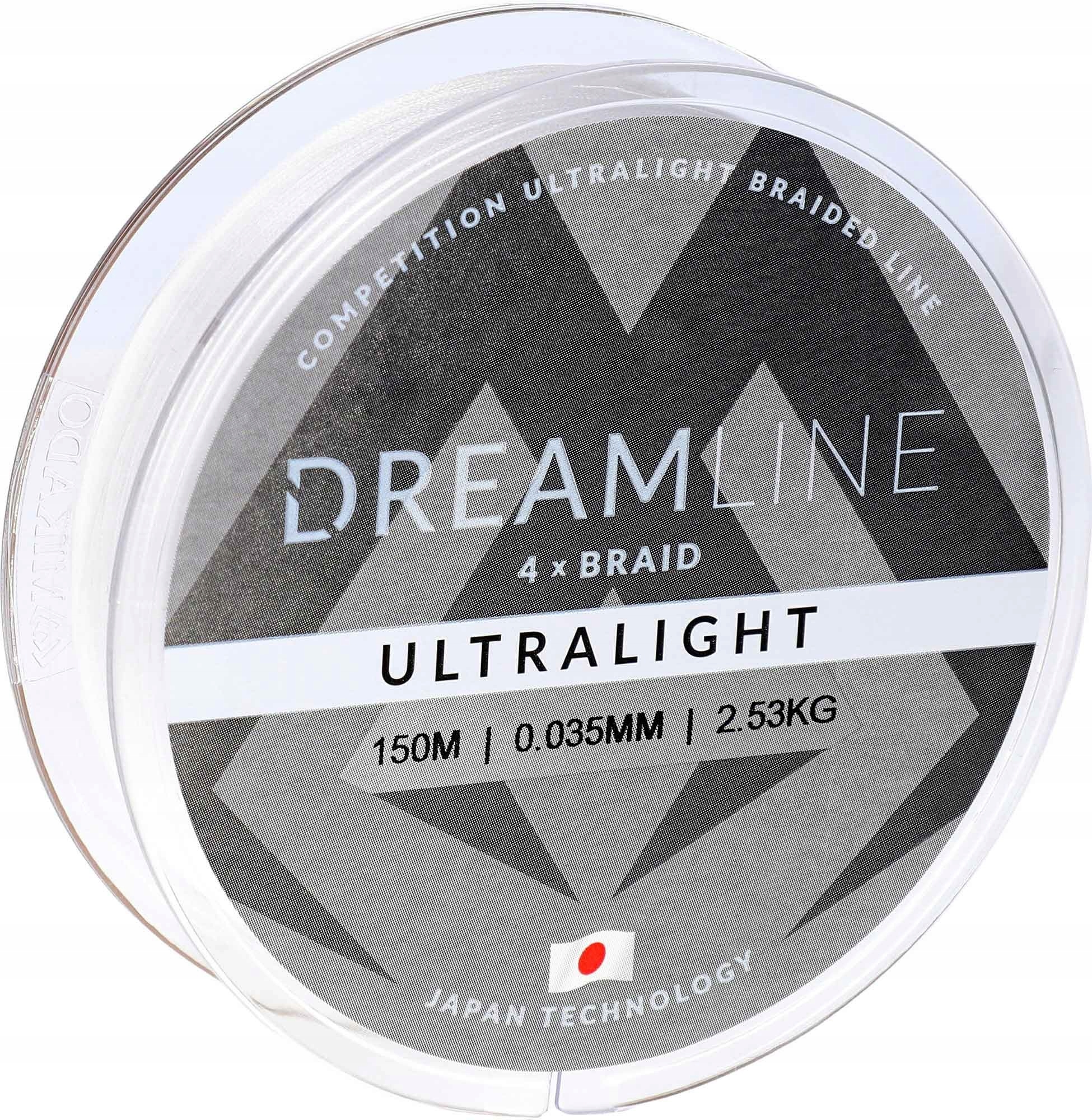 Plecionka Mikado Dreamline Ultralight 0,058mm 150m
