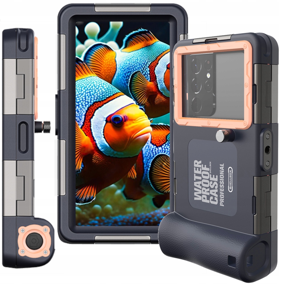 Shellbox Vodotěsné Pouzdro Voděodolné Na Telefon Pro Potápění 15 Metrů