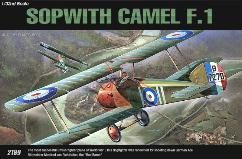 Academy 12109 Sopwith Camel F.1 1:32