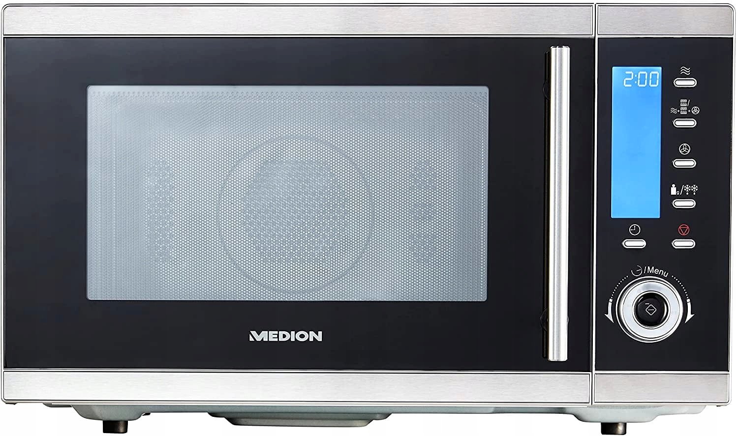 Kuchenka mikrofalowa 4w1 25L+PIEKARNIK Medion 900W Grill Termoobieg 10 Prog