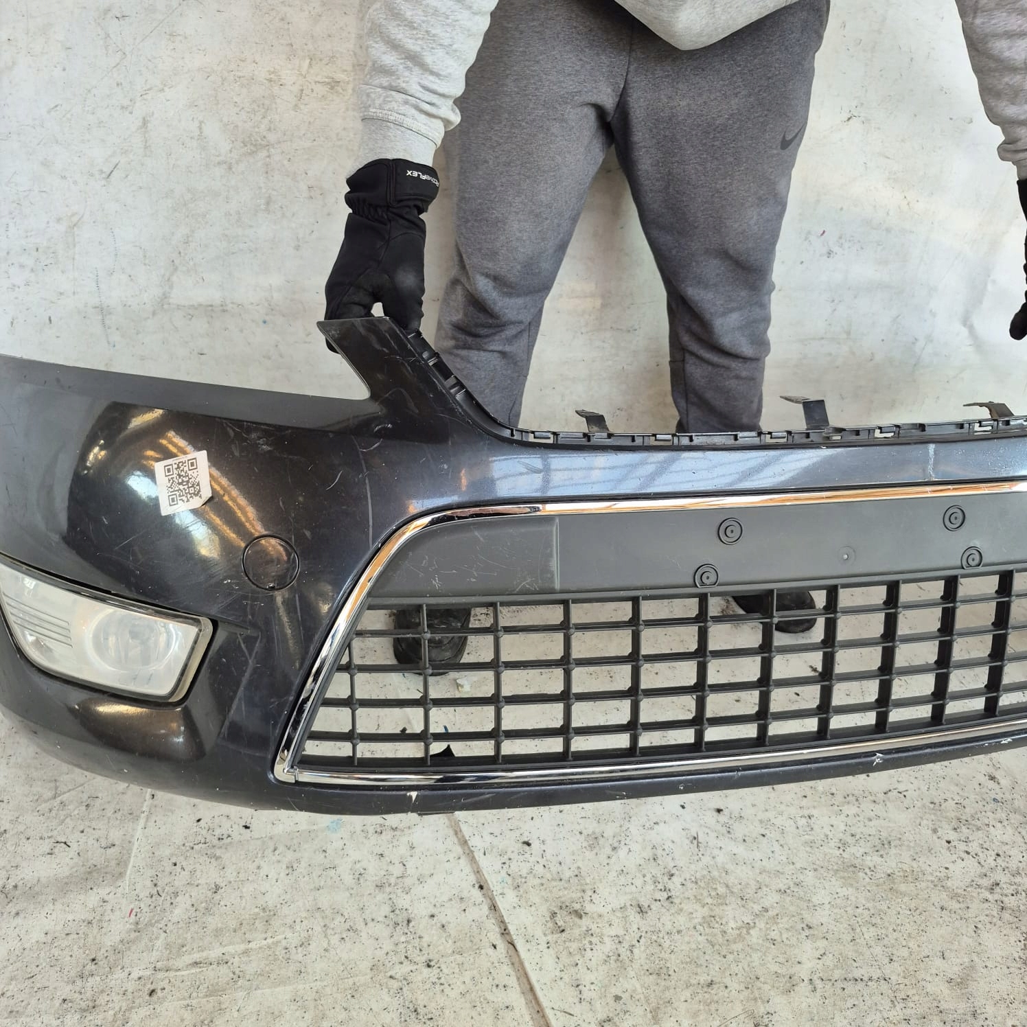 FORD MONDEO MK4 07- bumper front front without DZIUR 7S71-17757-A