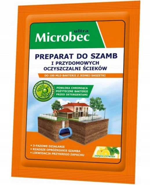 

Microbec ultra preparat szamb oczyszczalni ścieków