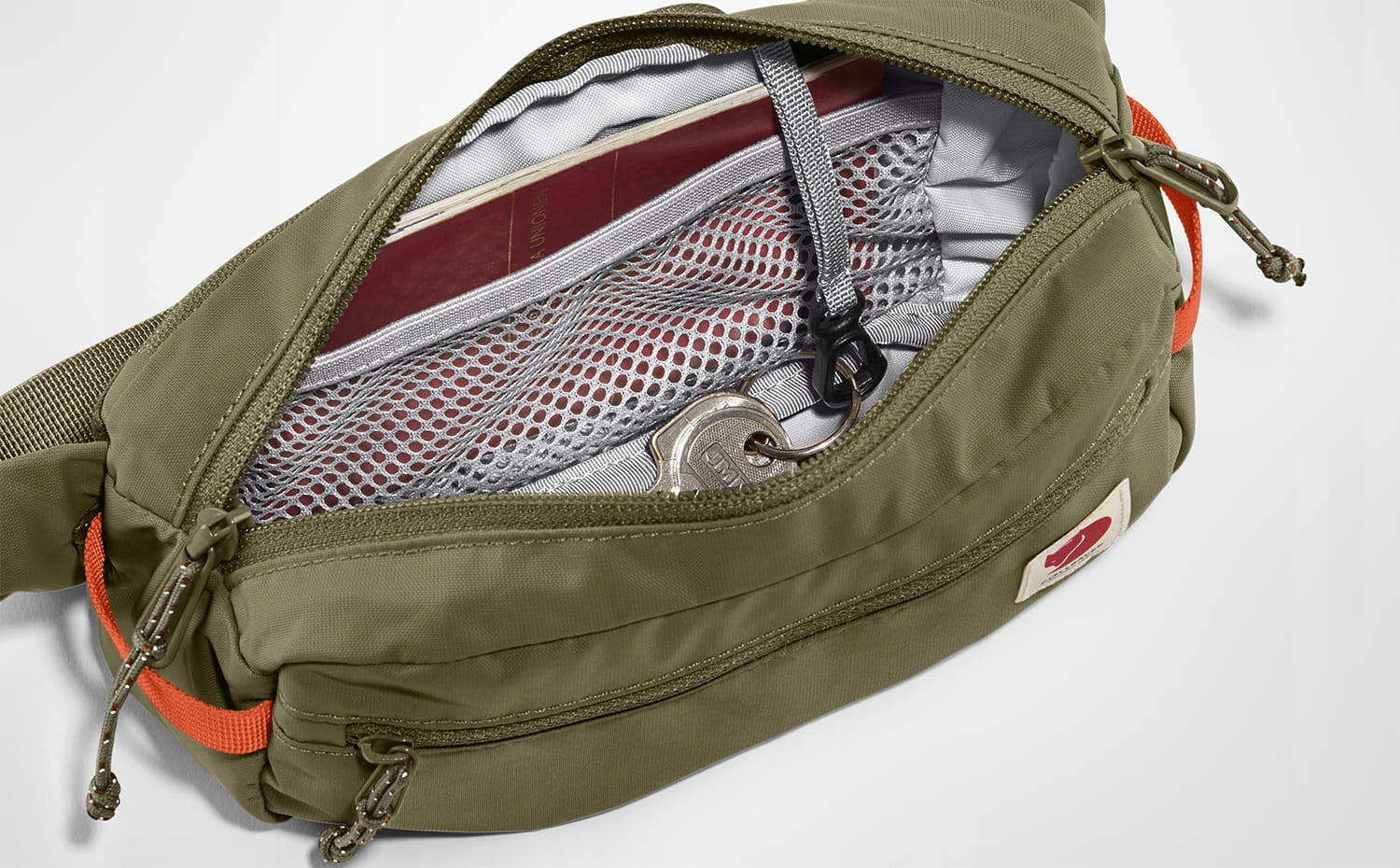 Saszetka FJALLRAVEN High Coast Hip Pack - Navy Rodzaje kieszonek miejsce na klucze