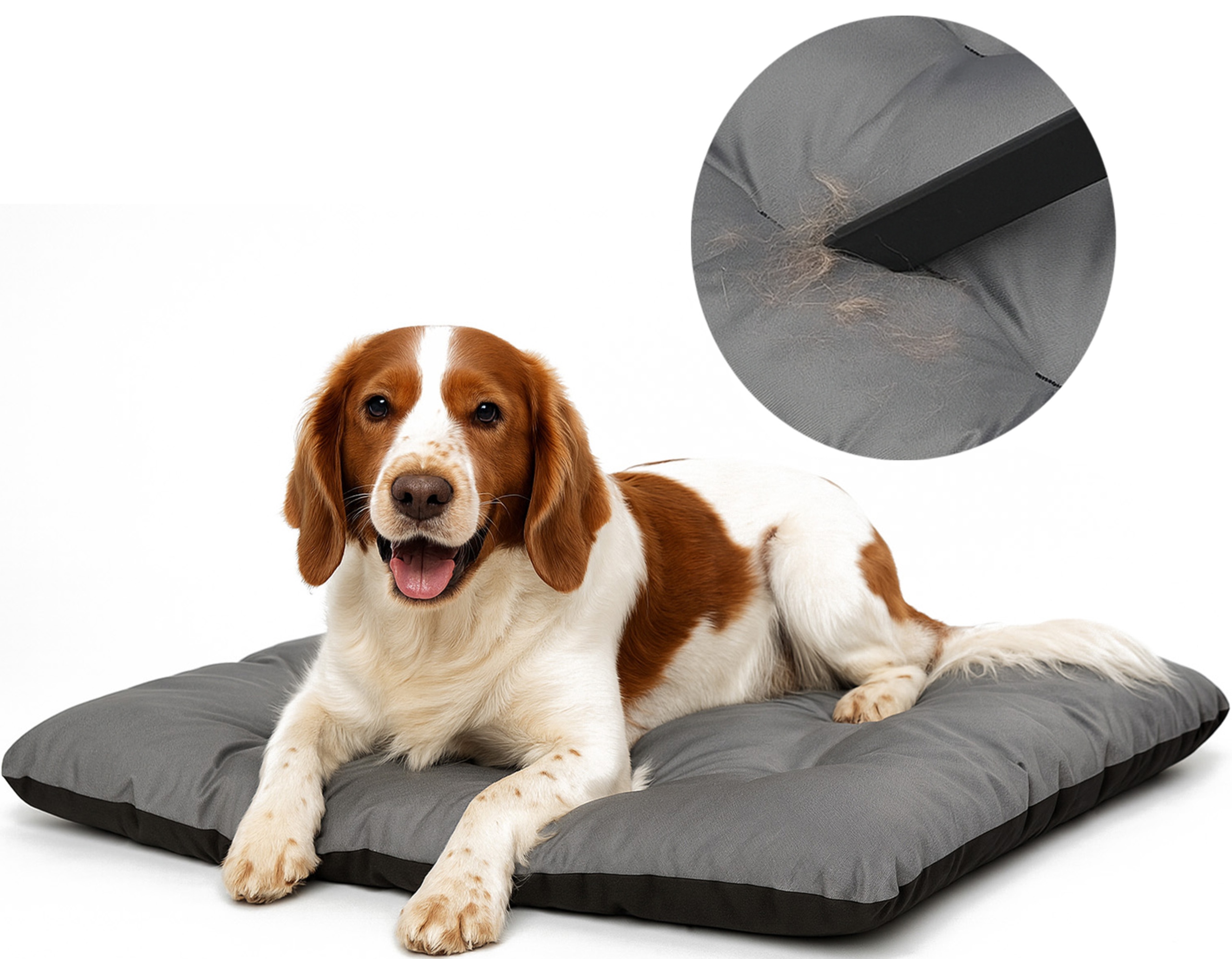 Levně Pelíšek pro psa polštář podložka postel kotec spaní 100x70 Ocel voděodolná