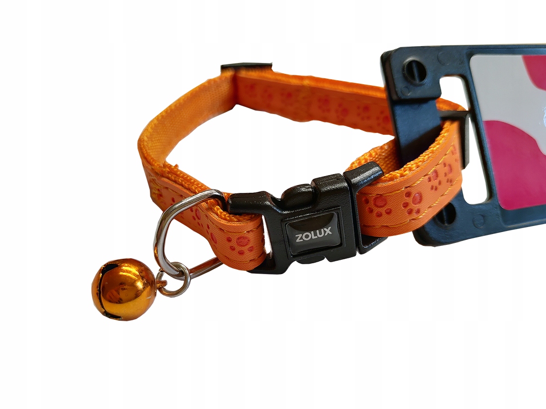 

Zolux Obroża regul. Mac Leather dla kota pomarań