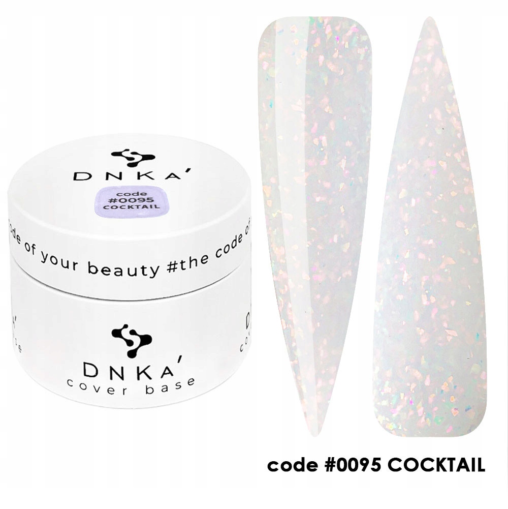 DNKa' Hybridní báze Rubber French Cover #0095 Coctail 30 ml