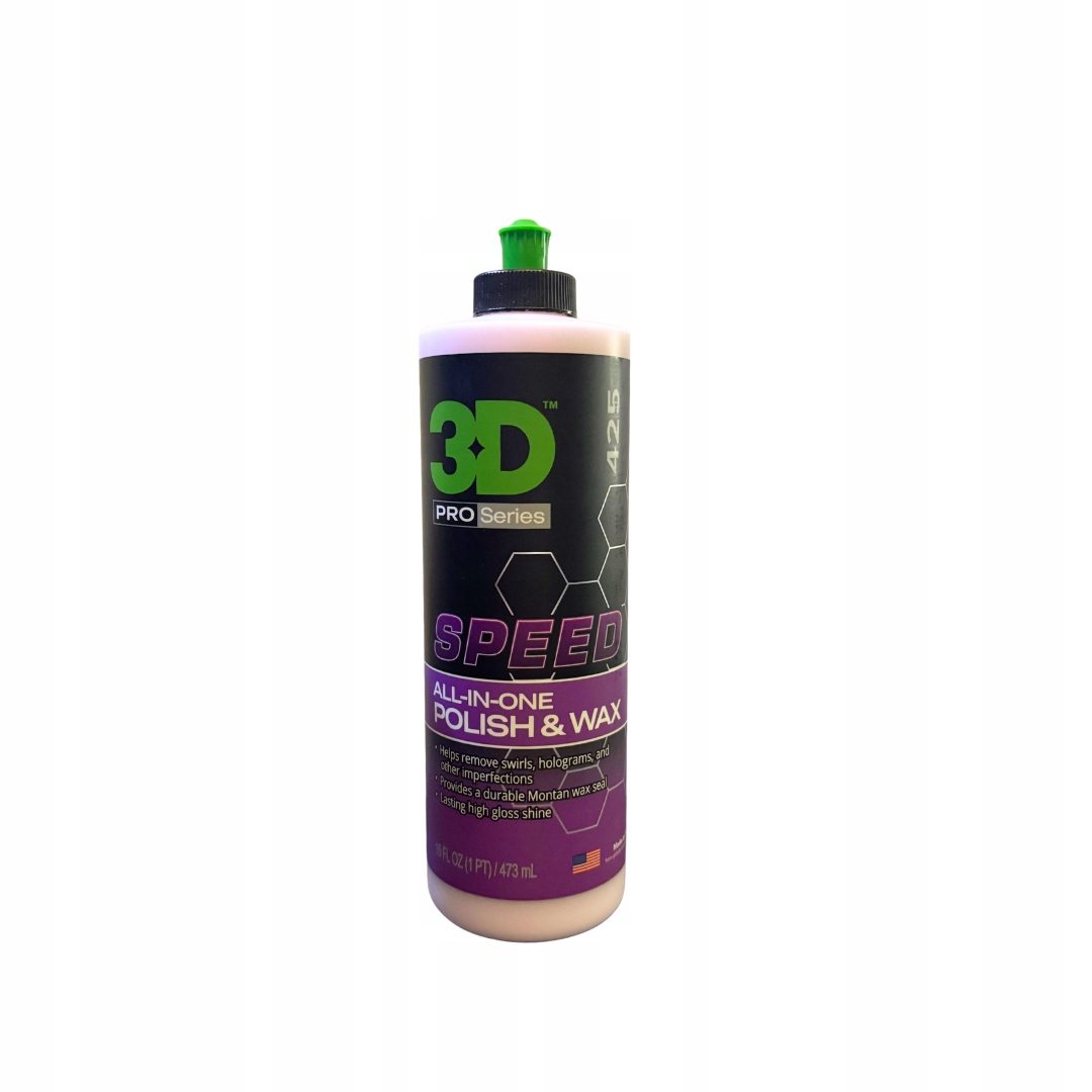 3D Car Care Hd Speed 473ml All In One Korekta i zabezpieczenie 3 w 1