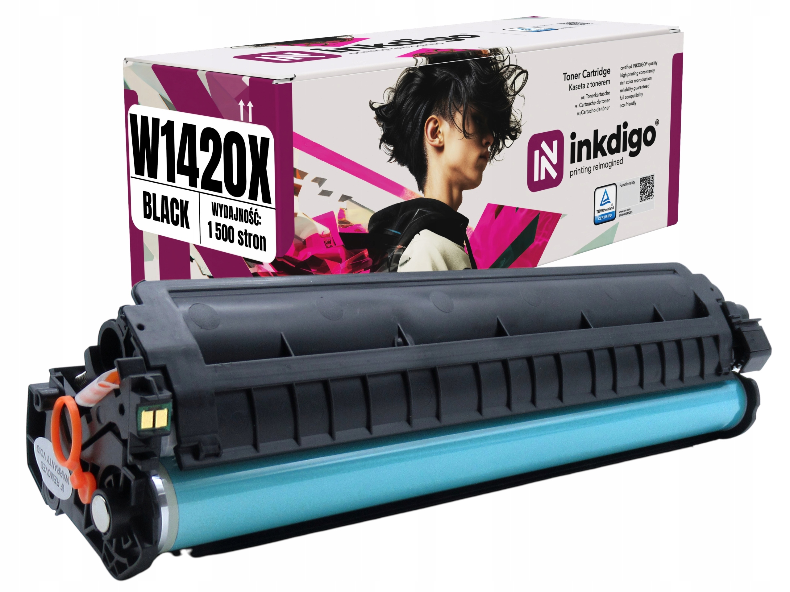 W1420A XXL Čip 1500 Výtisků Toner pro Hp Laser Jet M140W M110W