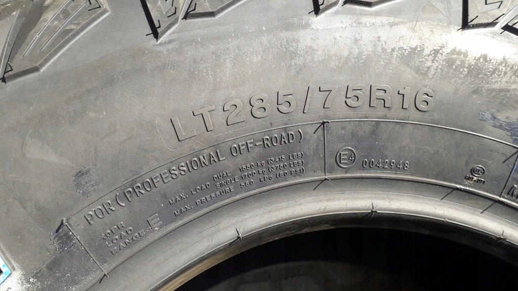 OPONY TERENOWE 285/75R16 NEOLIN NEOLAND POR M/T BIAŁE LITERY Marka Neolin