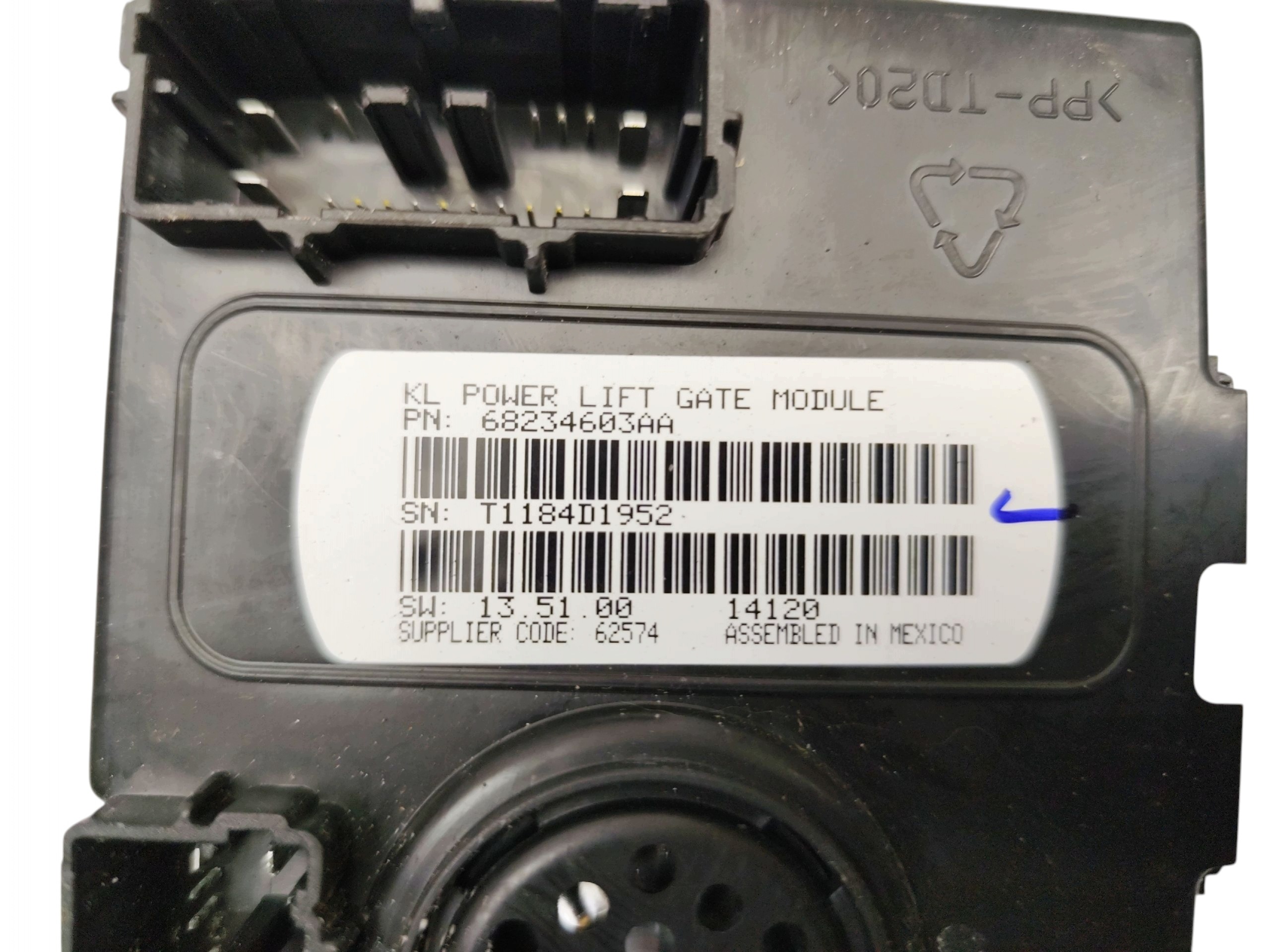 module bonnet boot JEEP CHEROKEE V KL (2014-2018) 68234603AA