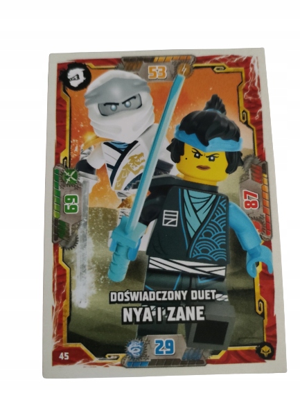 Karta Lego Ninjago Seria 7 Następny Poziom Nr 045