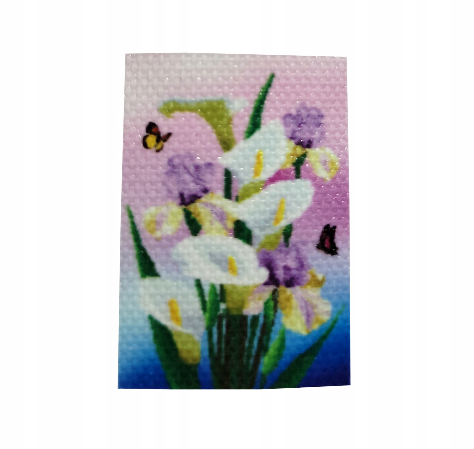 Diamentowa mozaika 5D Haft Diamentowy 50x68 cm kwiaty