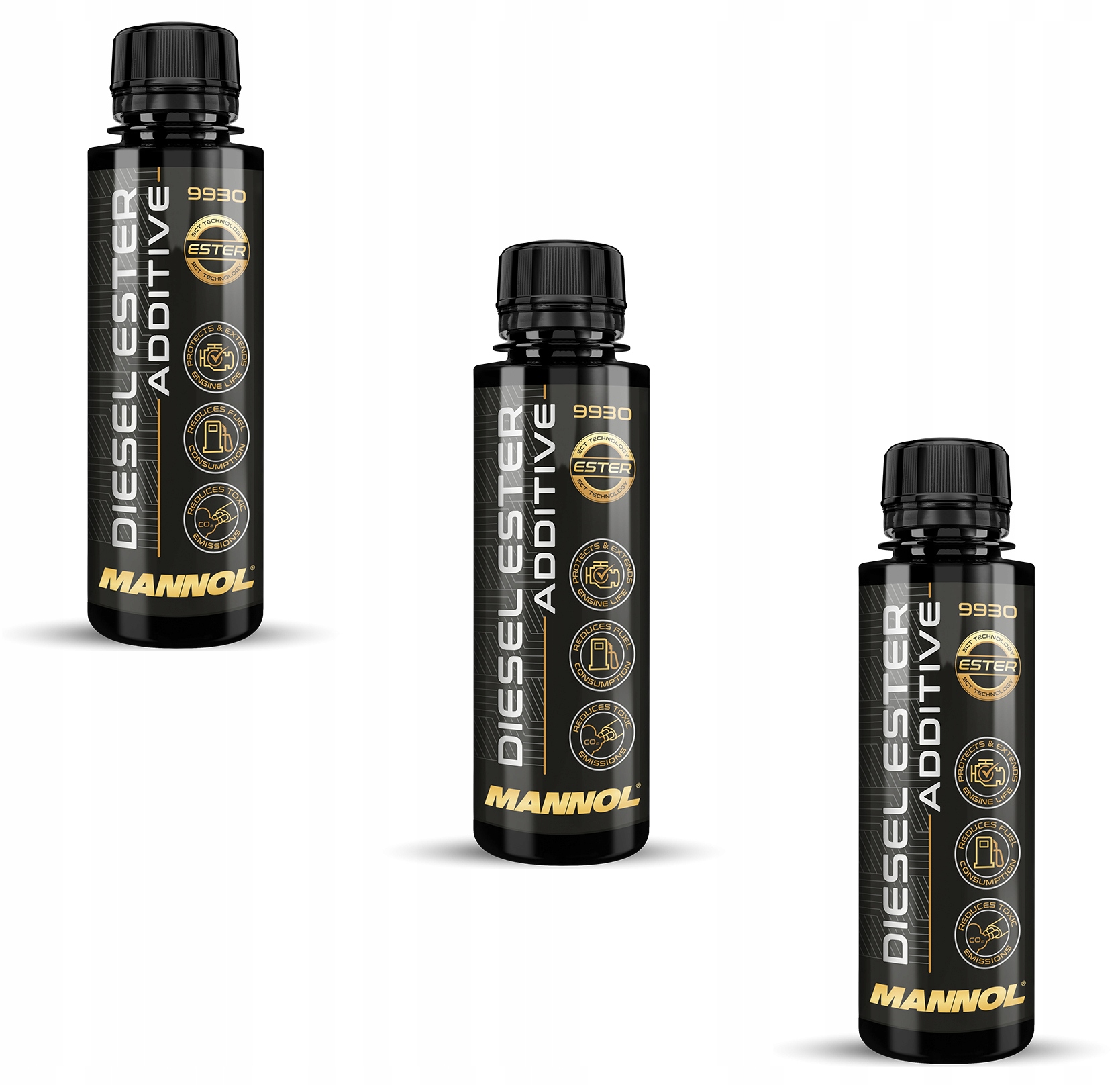 3x Mannol Diesel Ester Additive Dodatek Do Diesla 250 ml