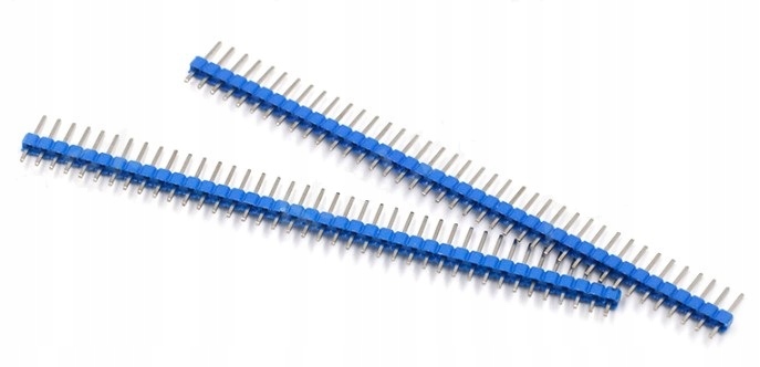 

Wtyczka szpilkowa 2,54mm 1x40 Niebieska (3 sztuki)