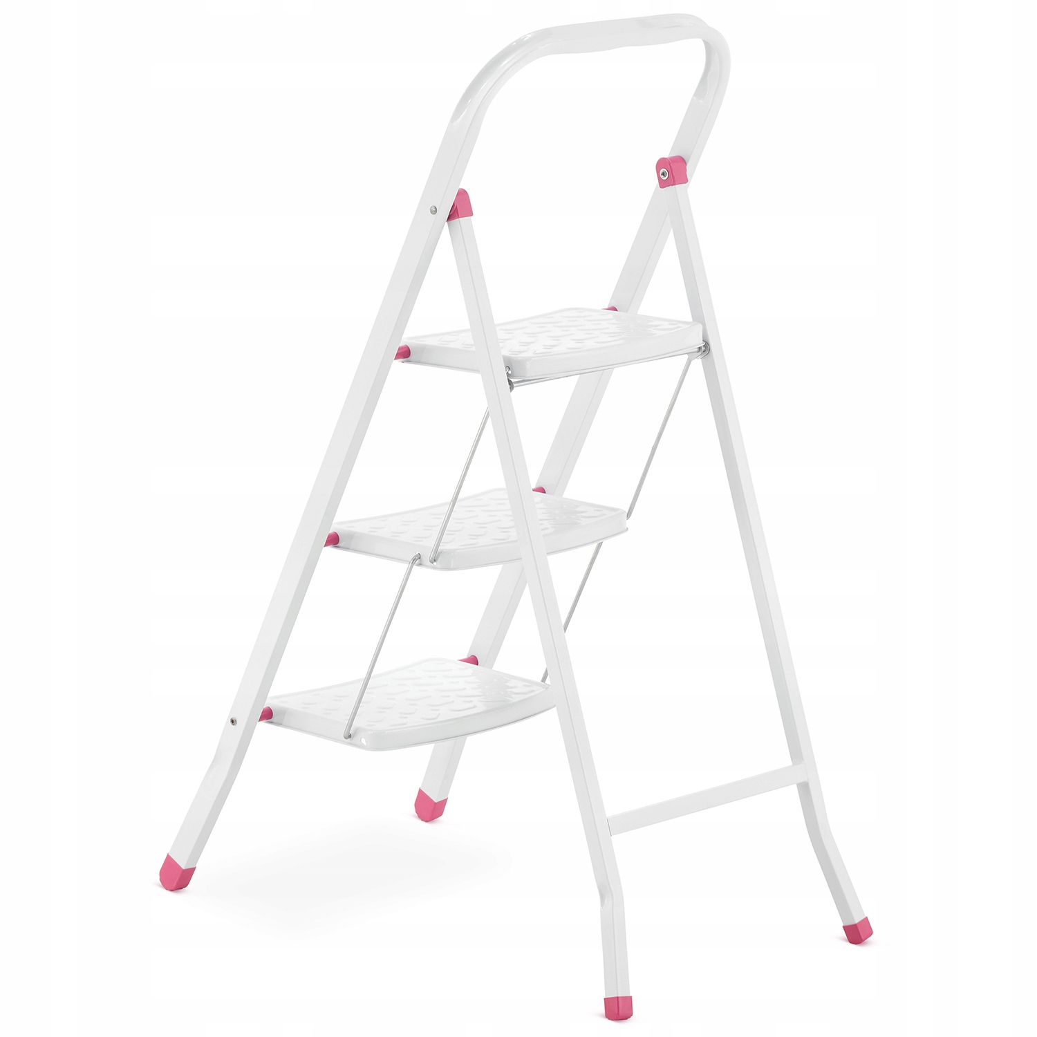 Drabina składana domowa 3 stopniowa schodki HIGHER Stan opakowania oryginalne