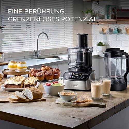 KENWOOD Multipro Robot Kuchenny 2w1 Mikser 1000W Srebrny Z Akcesoriami — miniatura 8