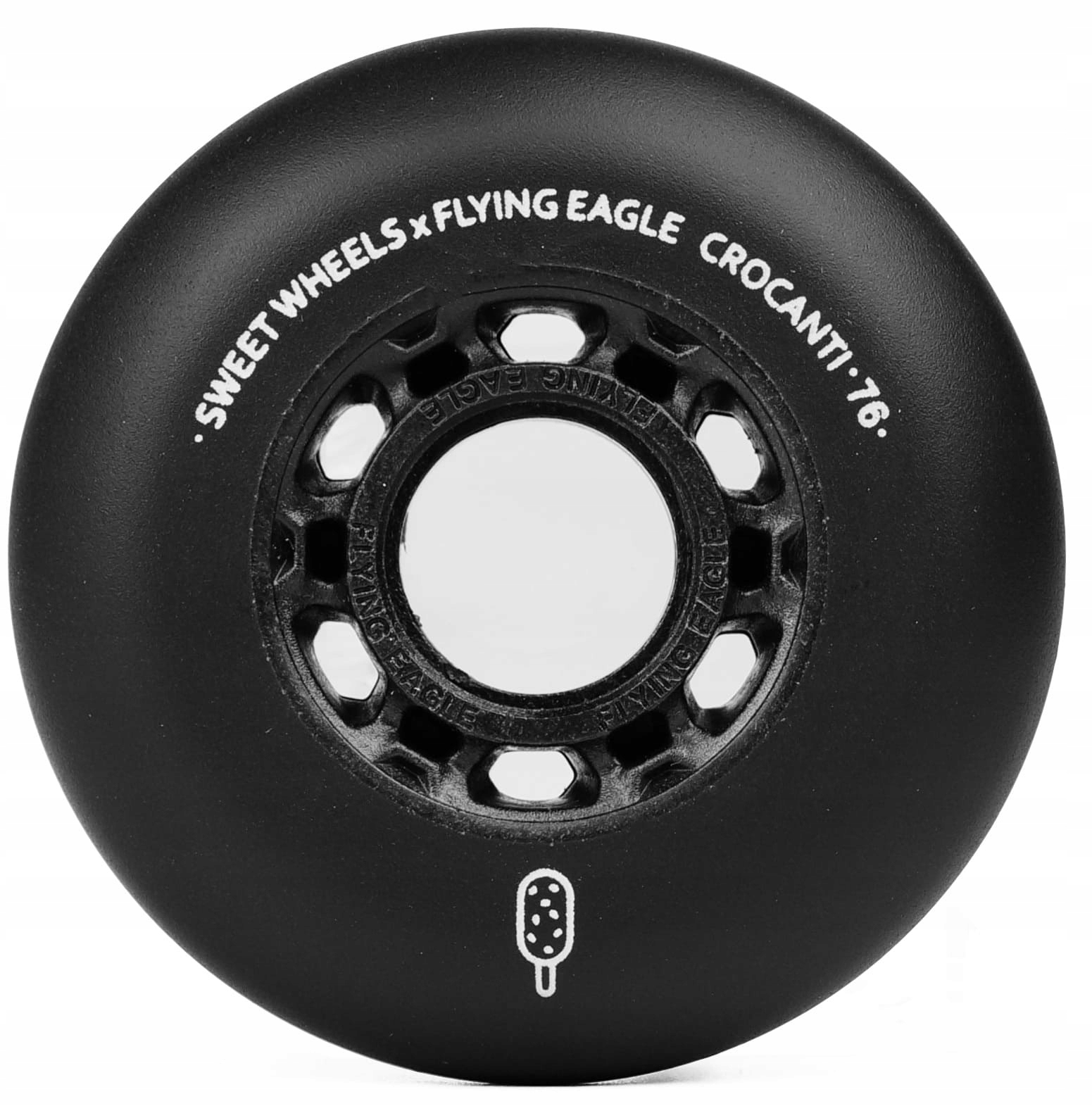 Kółka do Rolek Flying Eagle Crocanti 72 mm/88A 4 szt czarne