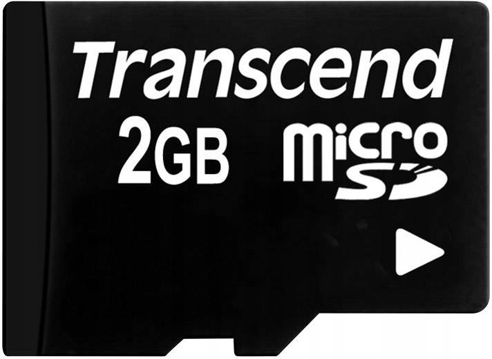 TS2GUSDC TRANSCEND microSD 2GB TRANSCEND TS2GUSDC