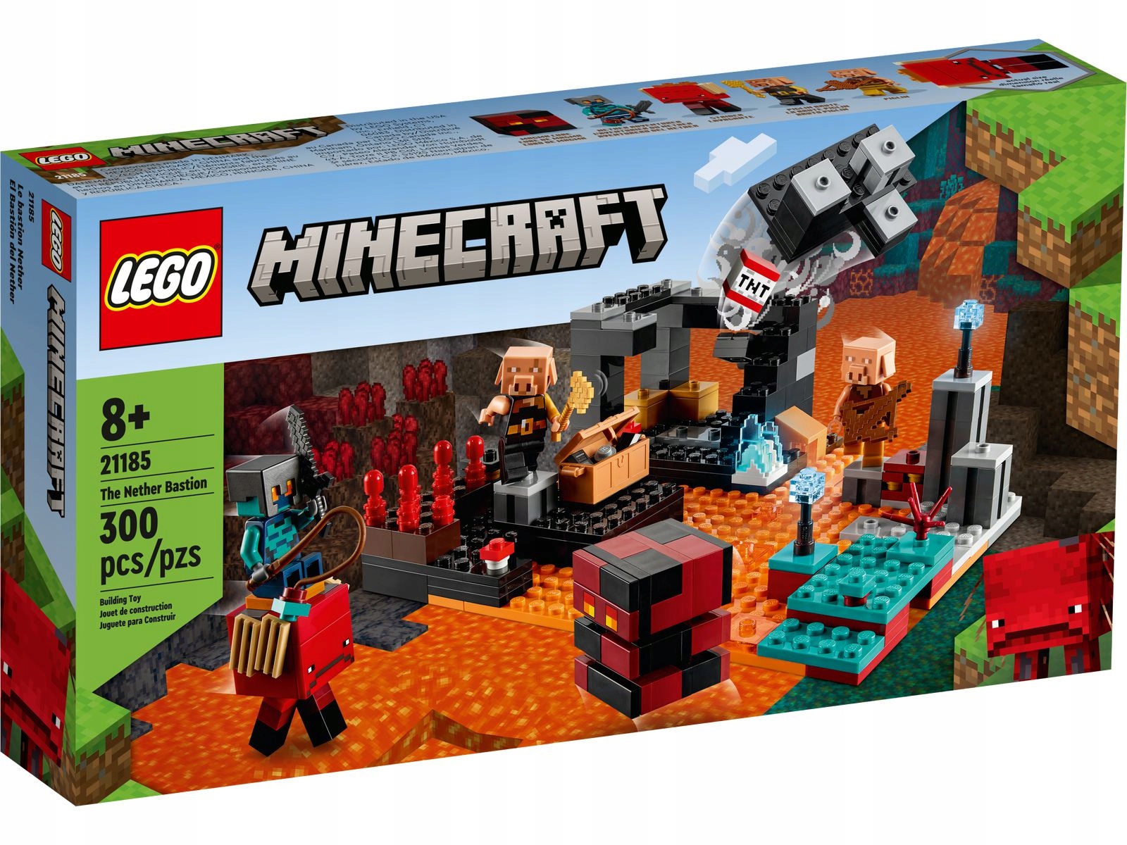 Originální Lego 21185 Minecraft Bastion v Netheru
