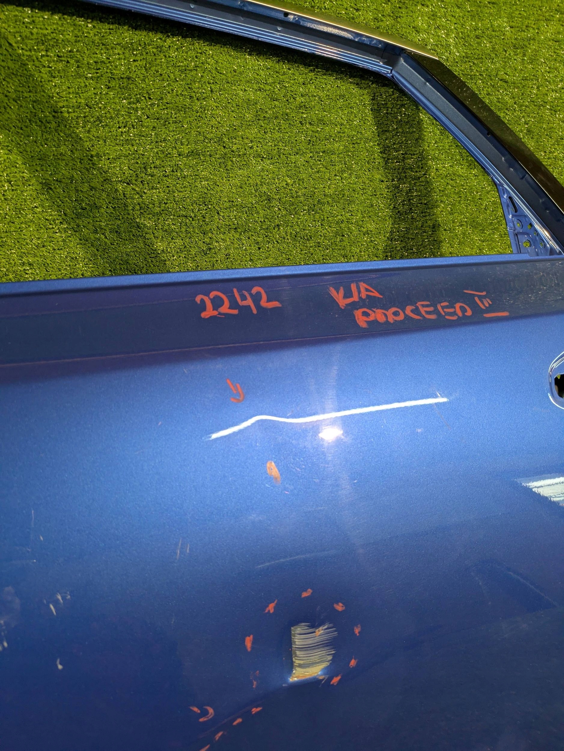 door rear. left left rear part KIA PROCEED III NR.2242