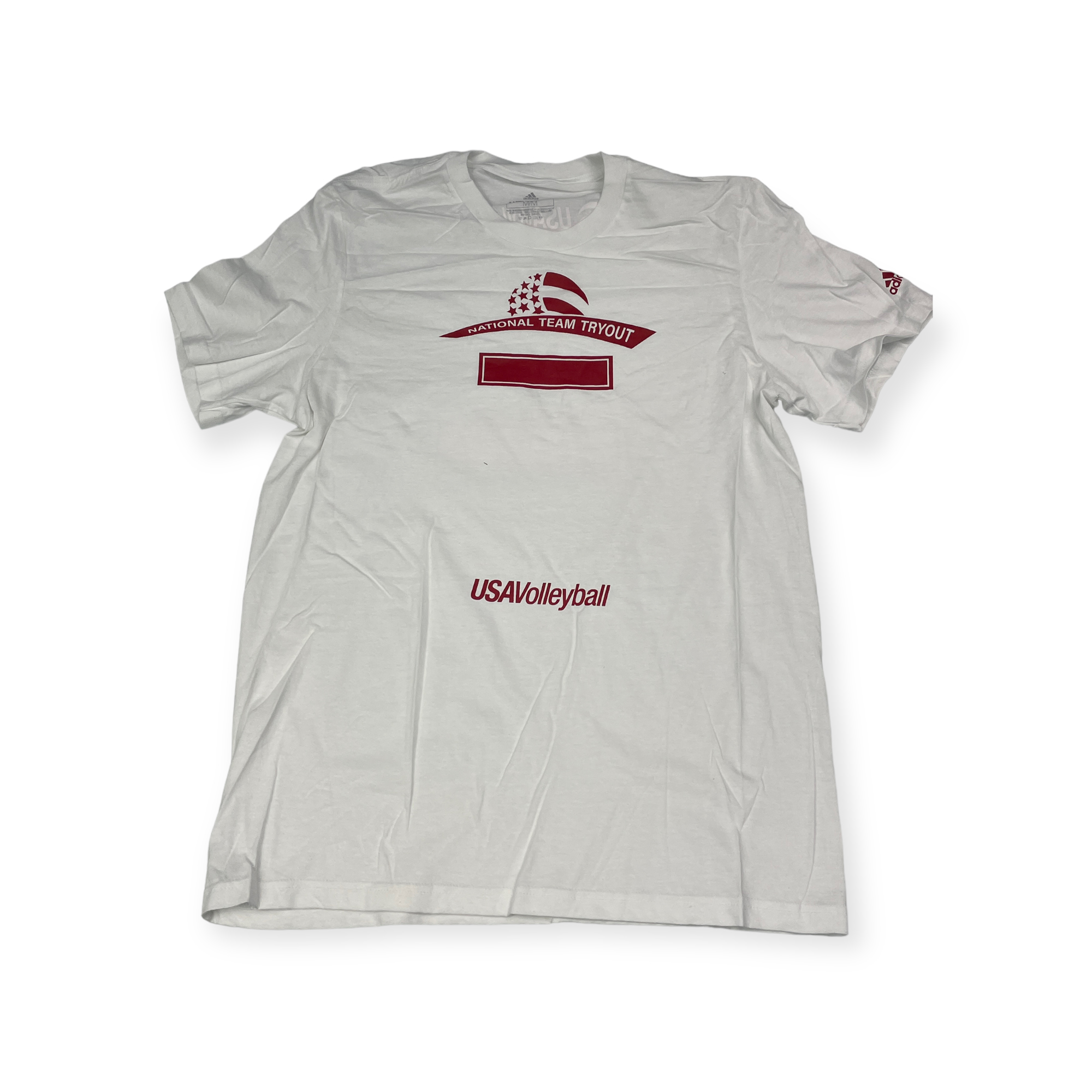 Koszulka męska biała ADIDAS USA VOLLEYBALL M