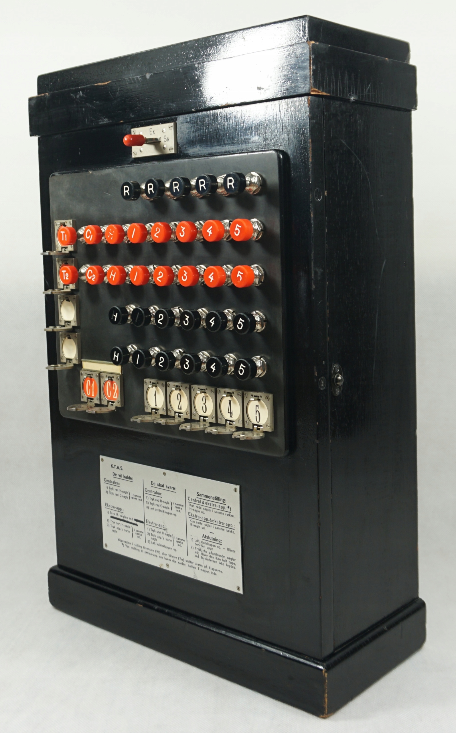Zabytkowa centrala telefoniczna K.T.A.S.