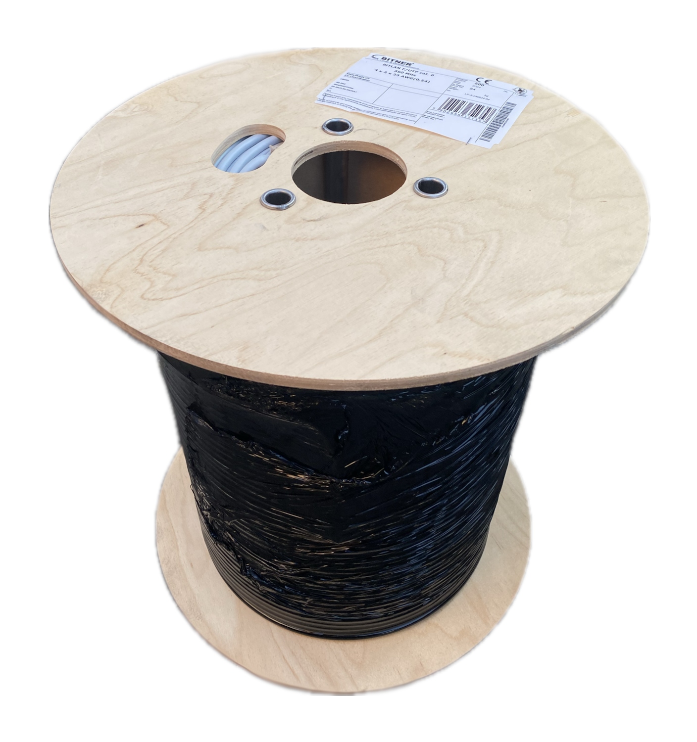 Kabel ekranowany Ftp Bitner kat. 6 500m (BiTLAN F/utp cat.6 350MHz)