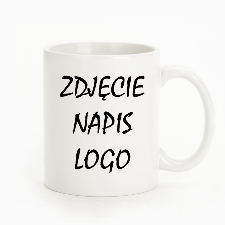 

Kubek biały z Twoim zdjęciem, napisem, logo