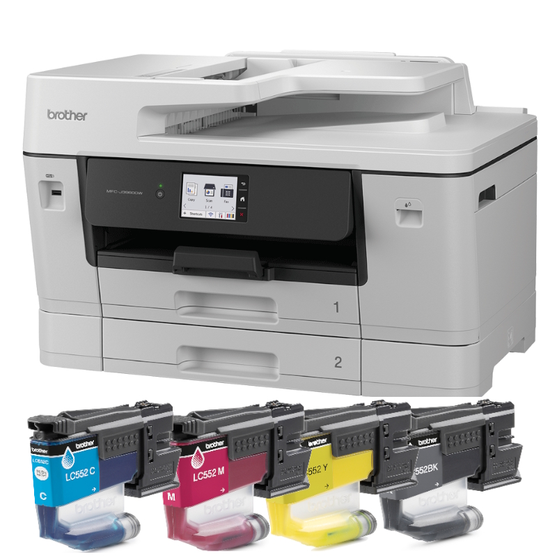 Drukarka wielofunkcyjna atramentowa (kolor) Brother MFC-J3960DW format A3