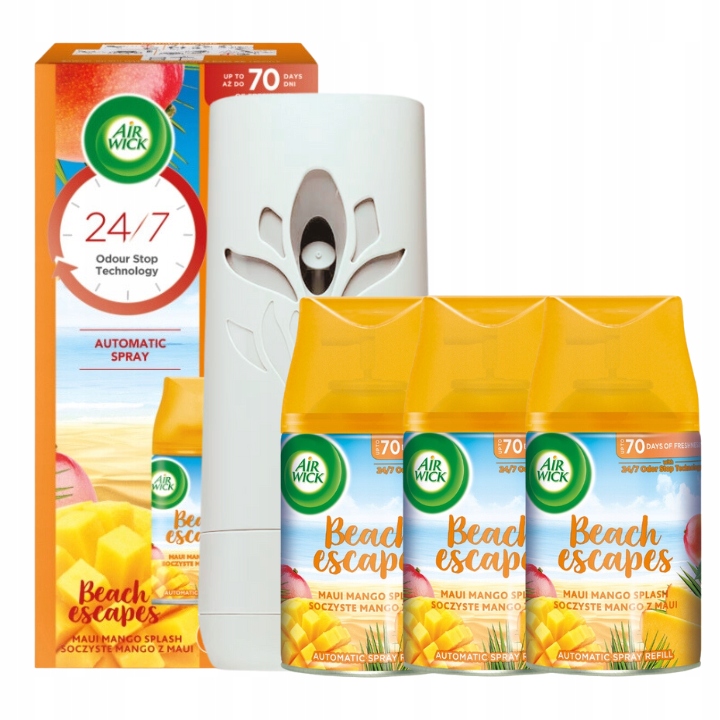 

Air Wick Freshmatic Mango Odświeżacz 3 Wkłady