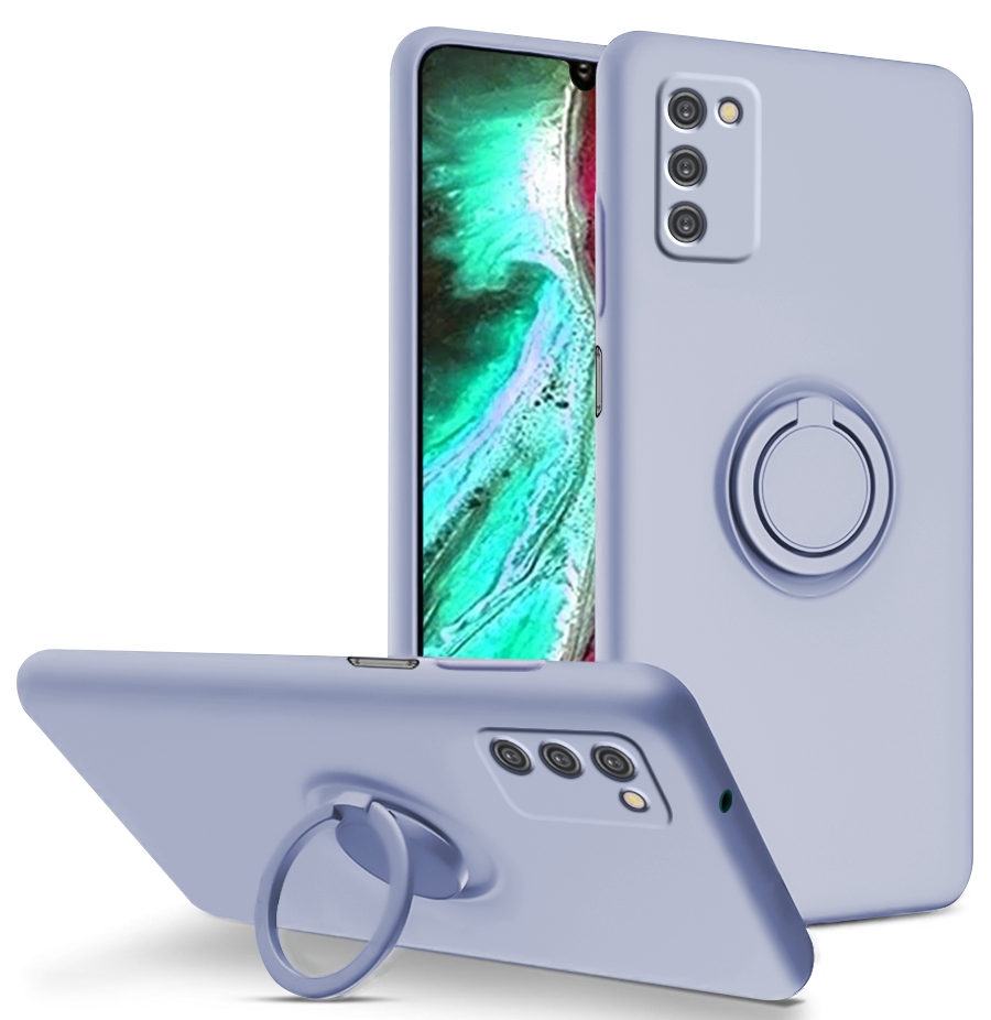 

Etui Silicone Ring Szkło do Samsung Galaxy A03s