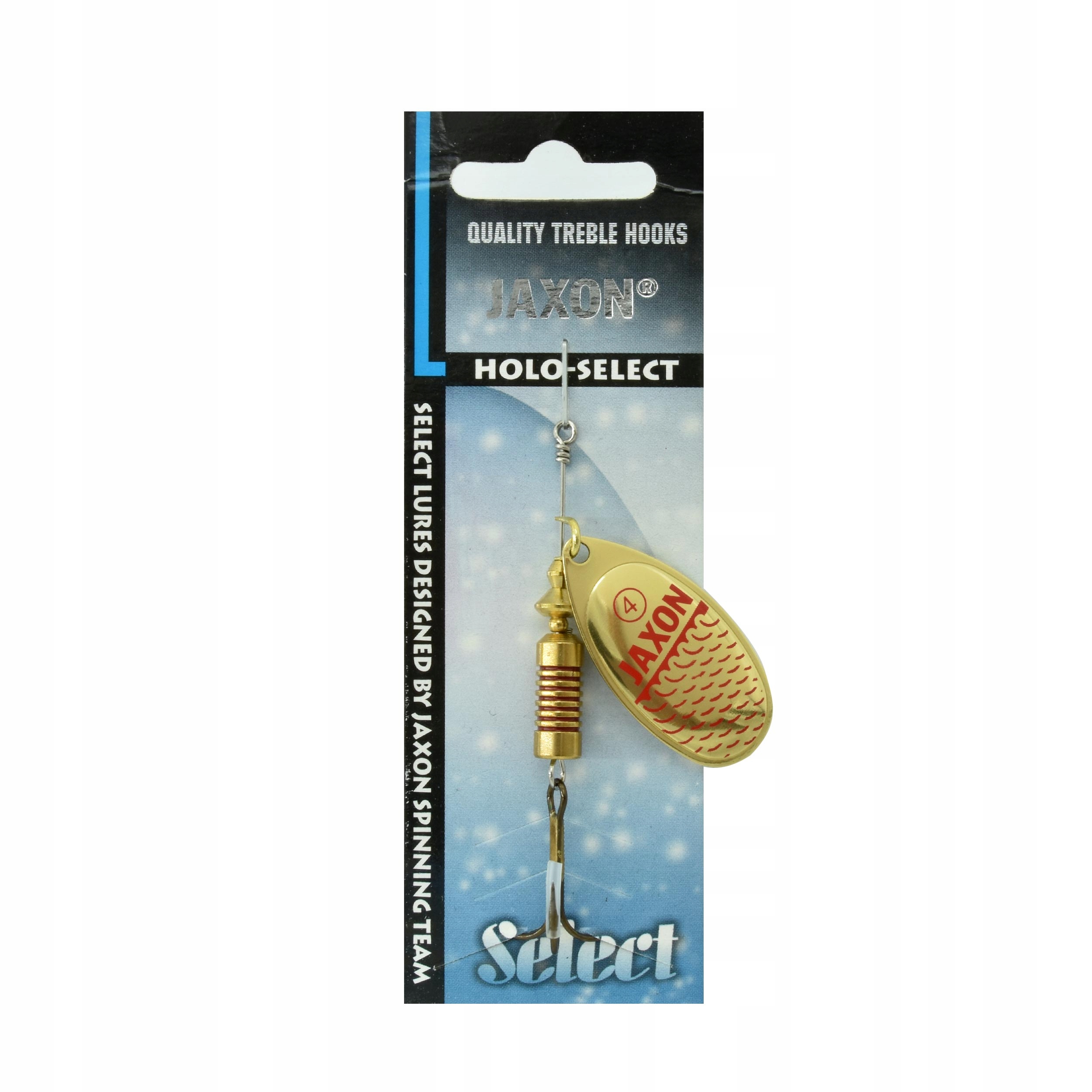 Błystka obrotowa Jaxon Holo Select Flash rozm.#4 kol.GX 10g 1szt.