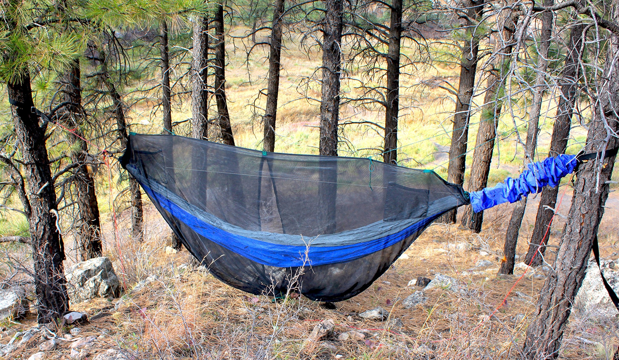 HAMMOCK BLISS Moskitiera Kokon Ochrona Przed Owady Siatka Do Hamaka — miniatura 4