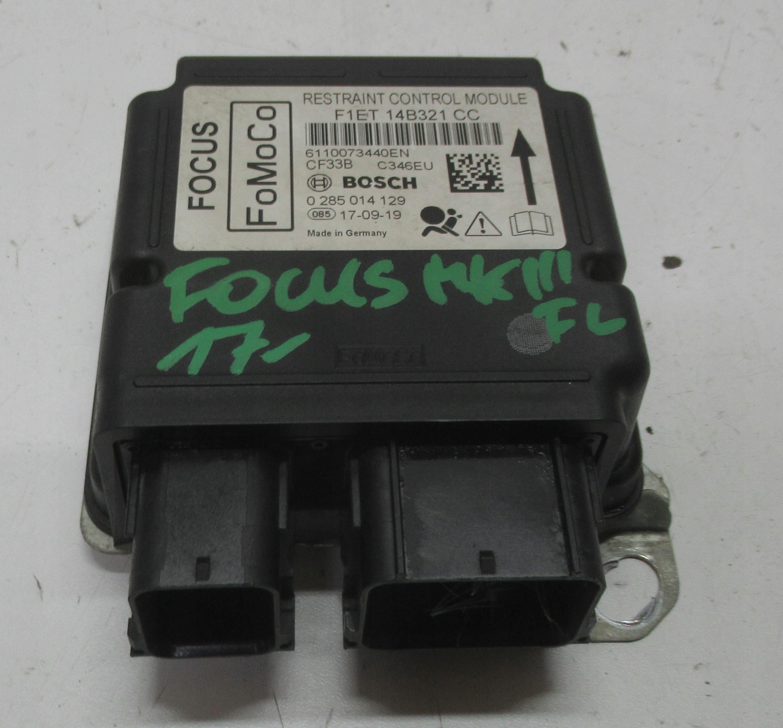 FORD FOCUS MK3 FL 17R SENSOR AIRBAG F1ET14B321CC