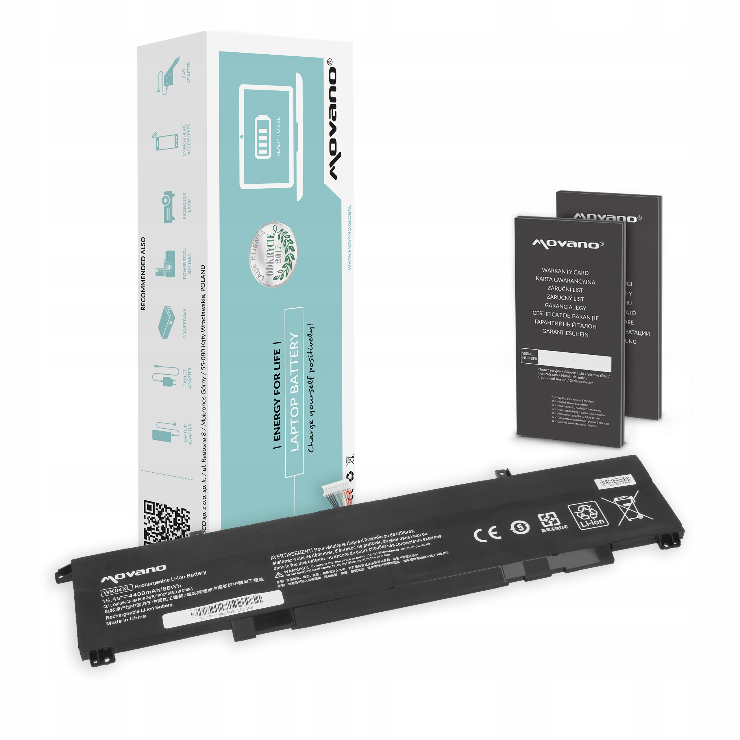 Bateria WK04XL do Hp Omen 16, Victus 15-fa, 16-d, 16-s