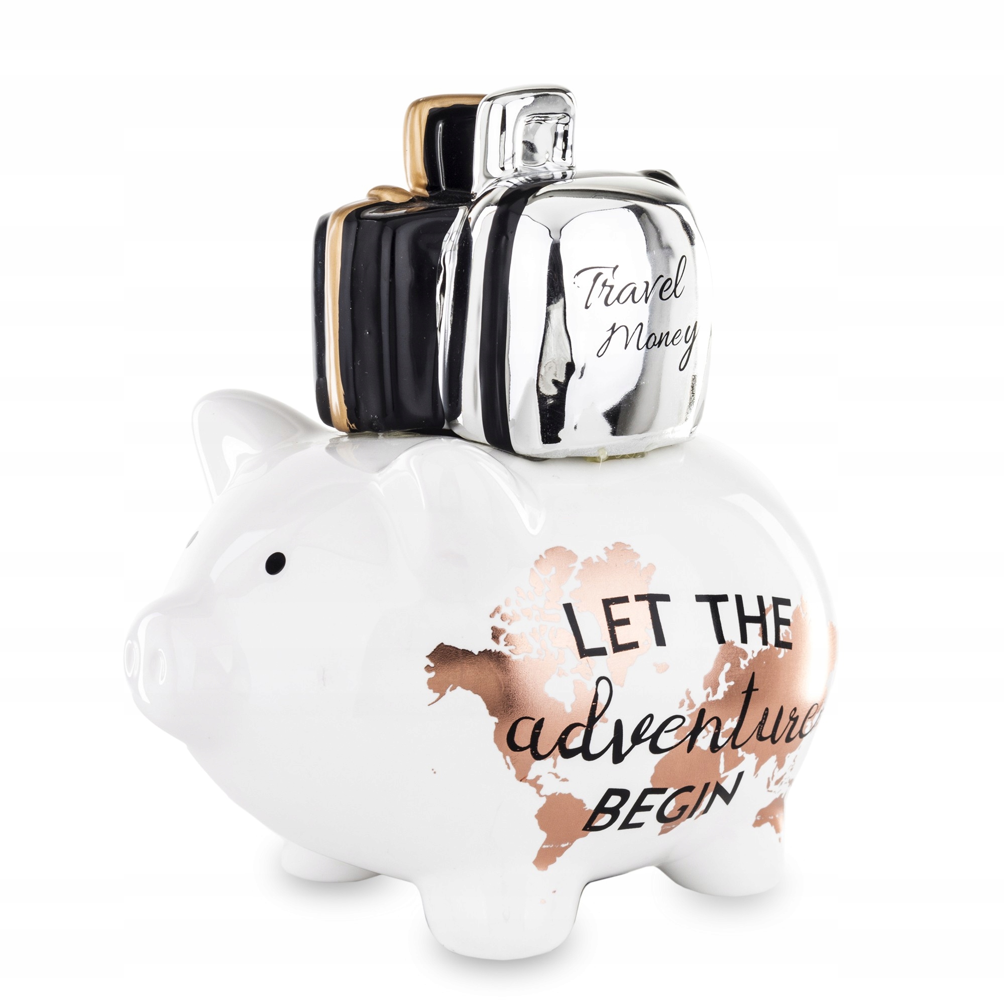 

Skarbonka Na Podróże Świnka Walizka