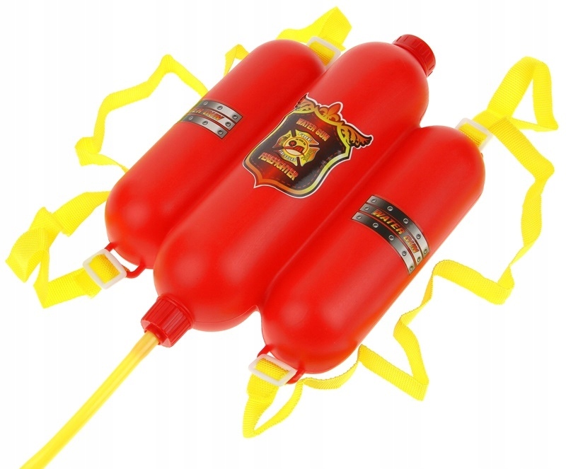 PISTOLET NA WODĘ Z PLECAKIEM PLECAK ZBIORNIK SIKAWKA GAŚNICA Z POMPKĄ Długość 84 cm