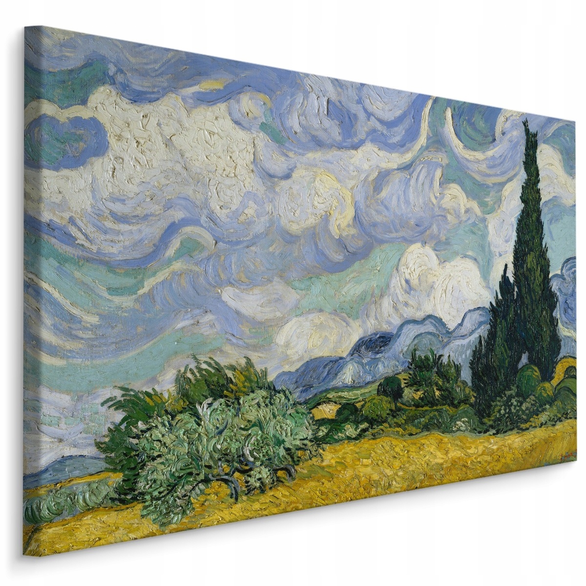 

Obraz Pole Pszenicy z Cyprysami Van Gogh 40x30