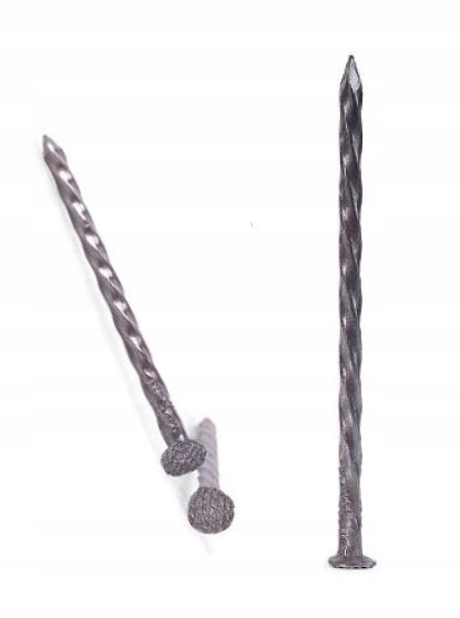 Čtvercové Kroucené Hřebíky Pozinkované 3.0*80 MM 5 Kg