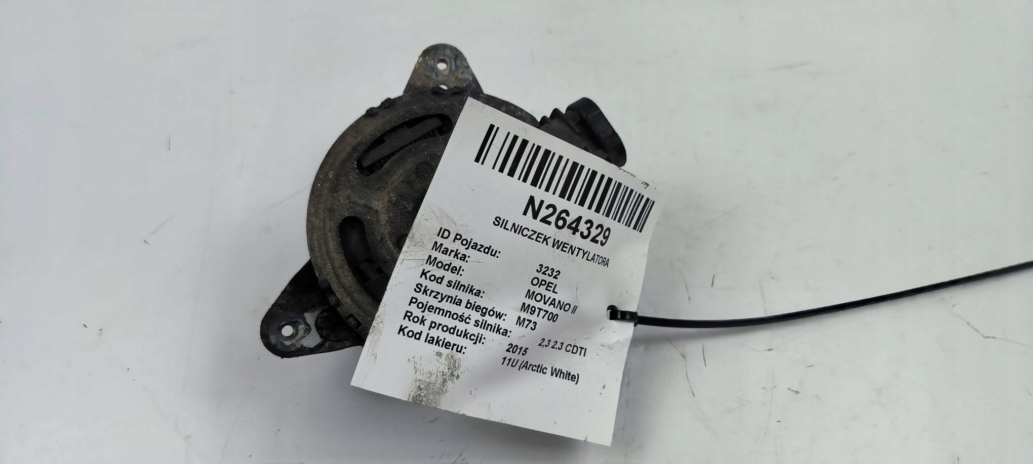 Micro moteur Ventilateurs 2.3 CDTI OPEL MOVANO II