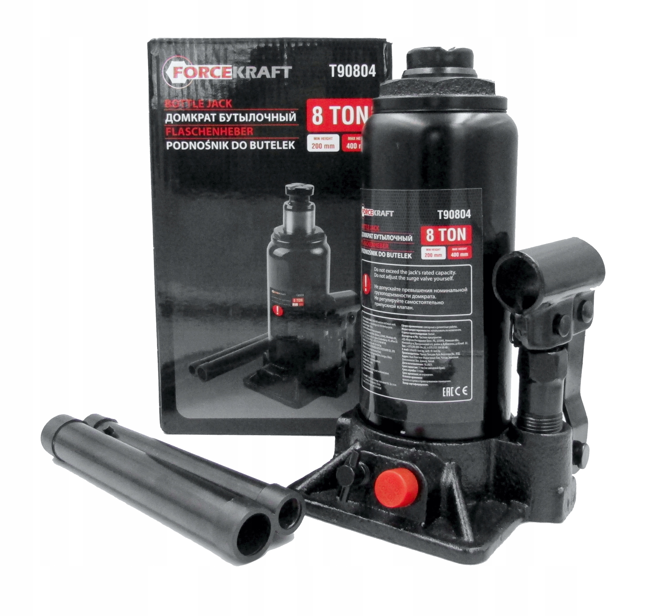 PODNOSNIK SAMOCHODOWY LEWAREK HYDRAULICZNY 8T