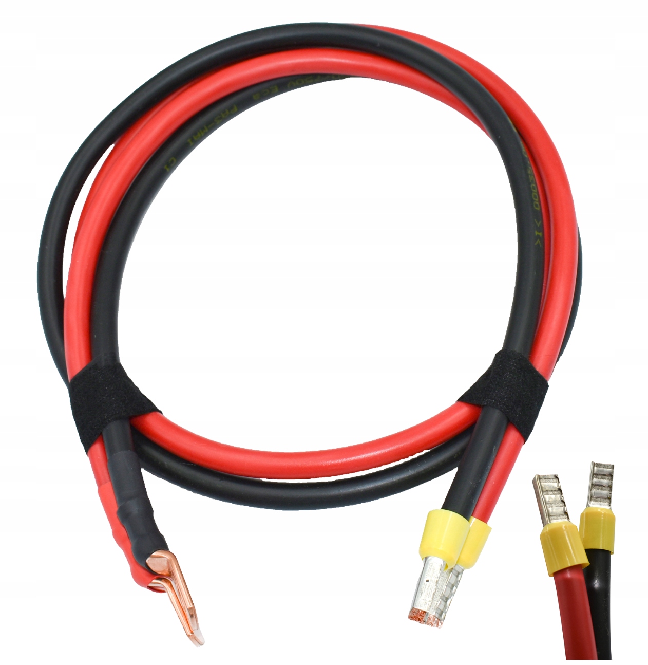 Przewód Kabel Do Inwertera Przetwornicy Napięcia Lgy 25 25mm2 M8 100CM 1M