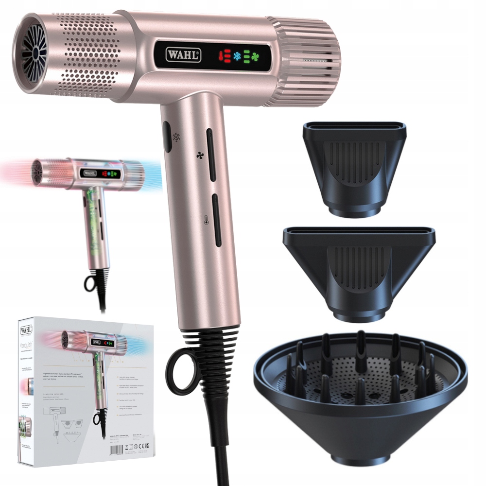 Wahl Vanquish Rose Gold sušič vlasov s ionizáciou 1600W Limited