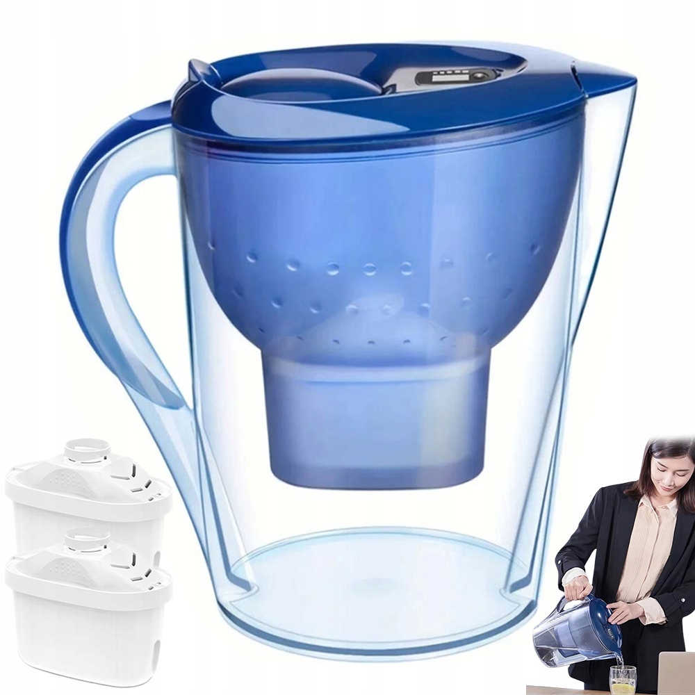 Džbán na filtr na vodu vybavený 7stupňovým systémem čištění