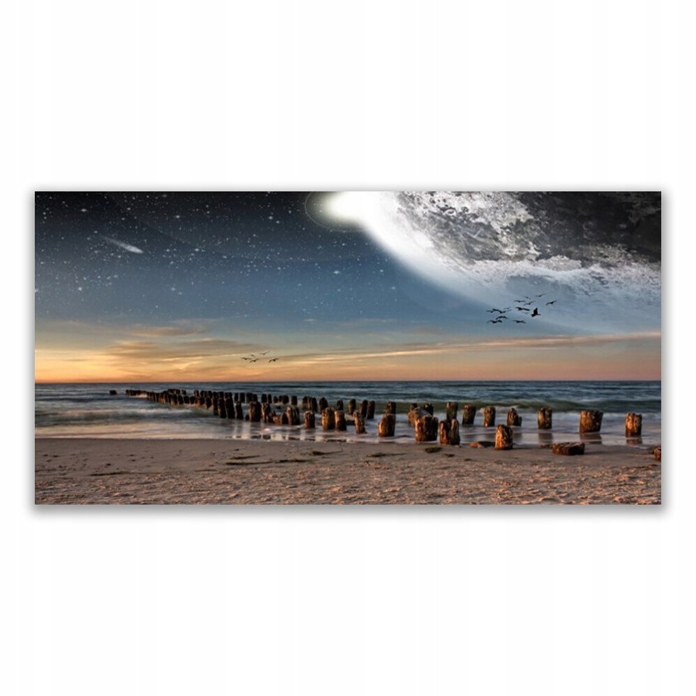 

Obraz akryl wiszący 140x70 Ocean Plaża Krajobraz