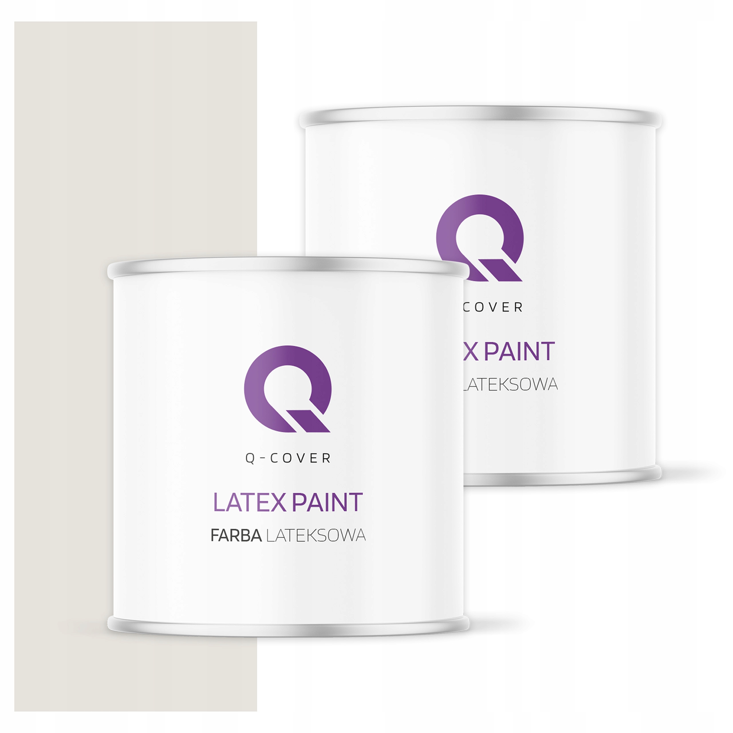 Barva vnitřní stropní barva 2L Hluboká matná barva Bílá šedá H1276